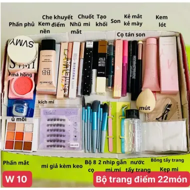Bộ Trang Điểm 9-27 Món Full Set Cơ Bản Đến Nâng Cao Makeup Đi Tiệc Giảm Giá 79k 89 Bộ Trang Điểm 9-27 Món Full Set Cơ Bản Đến Nâng Cao Makeup Đi Tiệc Giảm Giá 79k 89