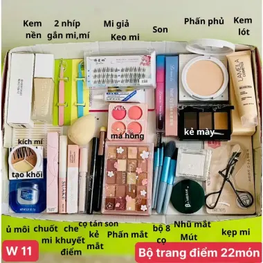 Bộ Trang Điểm 9-27 Món Full Set Cơ Bản Đến Nâng Cao Makeup Đi Tiệc Giảm Giá 79k 90 Bộ Trang Điểm 9-27 Món Full Set Cơ Bản Đến Nâng Cao Makeup Đi Tiệc Giảm Giá 79k 90