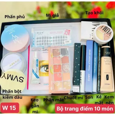 Bộ Trang Điểm 9-27 Món Full Set Cơ Bản Đến Nâng Cao Makeup Đi Tiệc Giảm Giá 79k 94 Bộ Trang Điểm 9-27 Món Full Set Cơ Bản Đến Nâng Cao Makeup Đi Tiệc Giảm Giá 79k 94