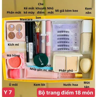 Bộ Trang Điểm 9-27 Món Full Set Cơ Bản Đến Nâng Cao Makeup Đi Tiệc Giảm Giá 79k 103 Bộ Trang Điểm 9-27 Món Full Set Cơ Bản Đến Nâng Cao Makeup Đi Tiệc Giảm Giá 79k 103