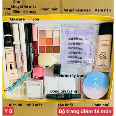 Bộ Trang Điểm 9-27 Món Full Set Cơ Bản Đến Nâng Cao Makeup Đi Tiệc Giảm Giá 79k 104 Bộ Trang Điểm 9-27 Món Full Set Cơ Bản Đến Nâng Cao Makeup Đi Tiệc Giảm Giá 79k 104