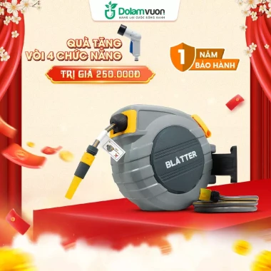 Bộ Vòi Tưới Cây Tự Động Blatter Dây Rút 10-30m Đa Chế Độ Phun Giá Tốt