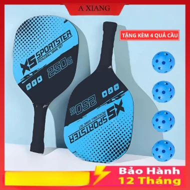 Bộ Vợt Pickleball Gỗ Bãi Biển Chất Lượng Cao - Giảm 30007 VND còn 103127 VND 3 Bộ Vợt Pickleball Gỗ Bãi Biển Chất Lượng Cao - Giảm 30007 VND còn 103127 VND 3