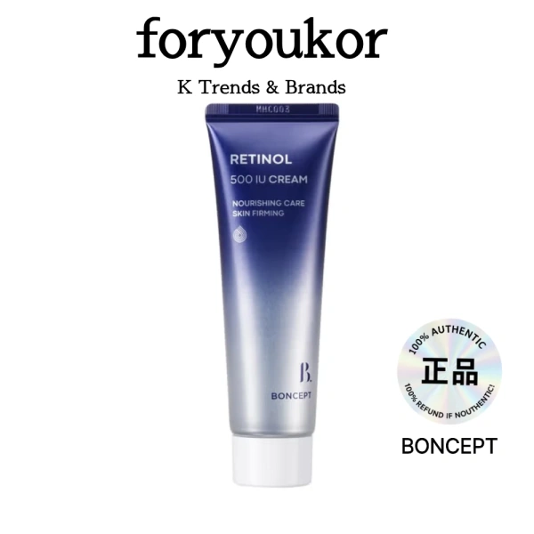 Boncept Retinol 500 IU Cream: Thành phần và công dụng của retinol trong dưỡng da Hàn Quốc