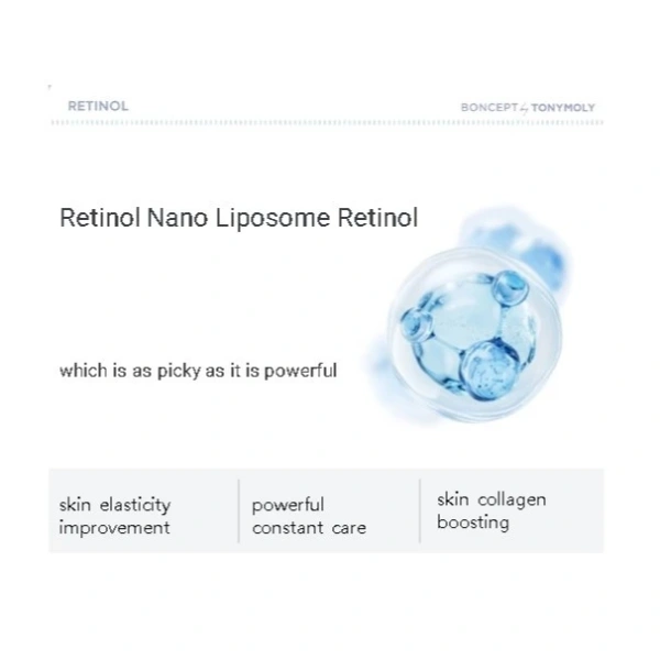 Hình ảnh sản phẩm Boncept Retinol 500 IU Cream 50ml - Dưỡng da Hàn Quốc, Ngừa lão hoá, giá 178.001đ