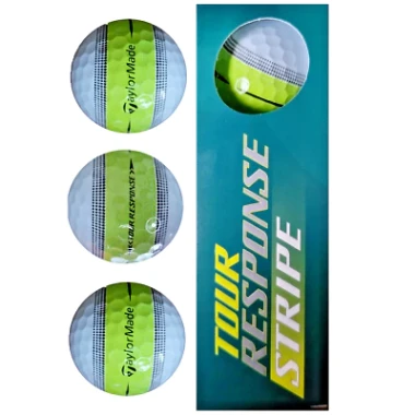 Bóng Golf Taylormade Tour Response Stripe Chính Hãng - Giảm 108k, Hộp 3/6 Bóng, Giá 450k 11
