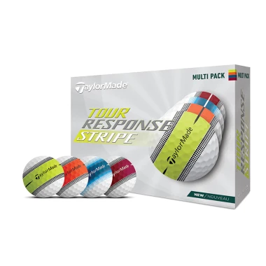 Bóng Golf TaylorMade Tour Response Stripe Giá Rẻ - Thỏi 3 Quả Chỉ 450k 2