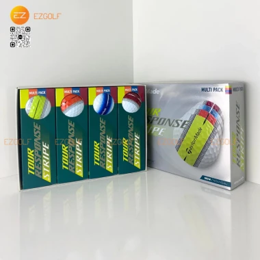 Bóng Golf TaylorMade Tour Response Stripe Giá Rẻ - Thỏi 3 Quả Chỉ 450k 4