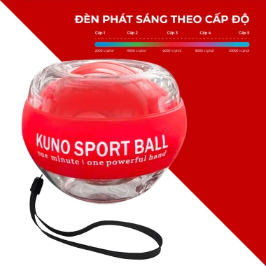Bóng Tập Cổ Tay KUNOSPORT - Giảm Căng Thẳng, Luyện Tay Mạnh 16