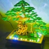 Bonsai Handmade 100 Bông Tùng Lá Nhôm - Giảm 159k Còn 129k, Hoa Lá Nhôm Bonsai Tự Làm Giá Rẻ 3
