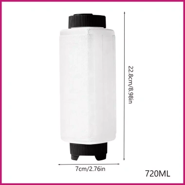 Bóp Chai Nước Sốt Có Thể Đổ Lại Chống Rò Rỉ Đảo Ngược Hộp Đựng Squirt Gia Vị Dày Sốt Cà Chua Bóp shopidaevn 5