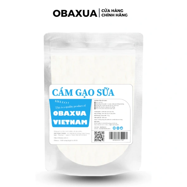 Hình ảnh sản phẩm Bột Cám Gạo Sữa Đắp Mặt OBAXUA Nguyên Chất - Giảm Giá 22% Chỉ 29.000 VNĐ