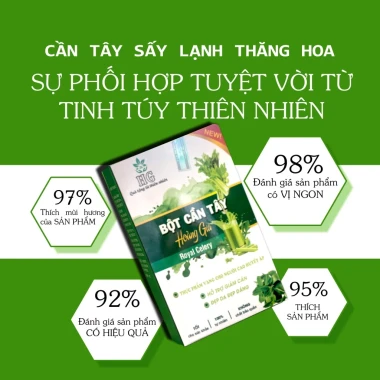 Bột Cần Tây Sấy Lạnh Đà Lạt Farm Giảm Cân, Làm Đẹp Da, Thanh Lọc 500g Giá Tốt 5 Bột Cần Tây Sấy Lạnh Đà Lạt Farm Giảm Cân, Làm Đẹp Da, Thanh Lọc 500g Giá Tốt 5