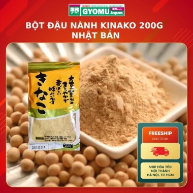 Bột Đậu Nành Kinako Kobe Bussan Nhật Bản 200g/1kg - Giá Tốt 40.000đ 4 Bột Đậu Nành Kinako Kobe Bussan Nhật Bản 200g/1kg - Giá Tốt 40.000đ 4