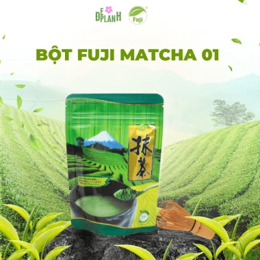 Bột Fuji Matcha 01 Nhật Bản 500gr - Nguyên chất, Siêu mịn, Thơm ngon, Giá ưu đãi 965k