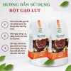 Bột Gạo Lứt Giảm Cân Nguyên Chất, Hạt Sen Mè Đen, Tách Béo, Hỗ Trợ Sữa Bầu - Giá 99k 4