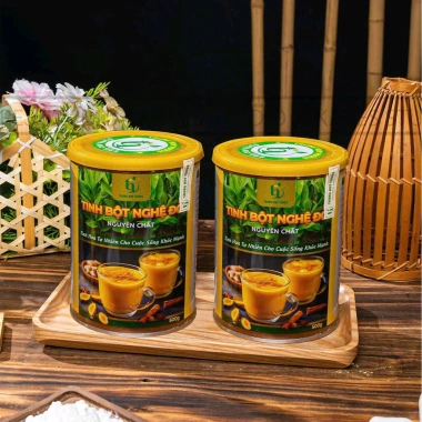 Bột Nghệ Đỏ Nguyên Chất 500g - Hộp Trung Huy Foods, Tinh Bột Nghệ Đỏ, Giá Giảm 220.000 5