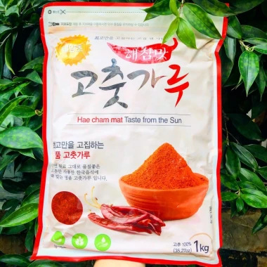 Bột Ớt Hàn Quốc Làm Kim Chi Siêu Cay, Ớt Bột Vảy/Mịn Nấu Mỳ Cay, Chân Gà Sốt Thái, Tokboki 15 Bột Ớt Hàn Quốc Làm Kim Chi Siêu Cay, Ớt Bột Vảy/Mịn Nấu Mỳ Cay, Chân Gà Sốt Thái, Tokboki 15