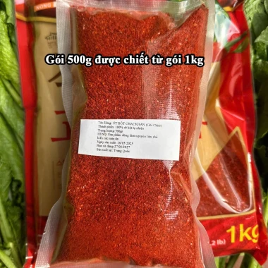 Bột Ớt Hàn Quốc Làm Kim Chi Siêu Cay, Ớt Bột Vảy/Mịn Nấu Mỳ Cay, Chân Gà Sốt Thái, Tokboki 21 Bột Ớt Hàn Quốc Làm Kim Chi Siêu Cay, Ớt Bột Vảy/Mịn Nấu Mỳ Cay, Chân Gà Sốt Thái, Tokboki 21