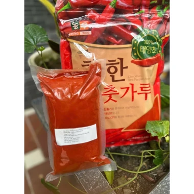 Bột Ớt Hàn Quốc Làm Kim Chi Siêu Cay, Ớt Bột Vảy/Mịn Nấu Mỳ Cay, Chân Gà Sốt Thái, Tokboki 22 Bột Ớt Hàn Quốc Làm Kim Chi Siêu Cay, Ớt Bột Vảy/Mịn Nấu Mỳ Cay, Chân Gà Sốt Thái, Tokboki 22