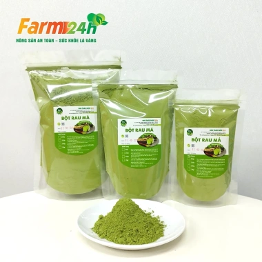 Bột Rau Má Sấy Lạnh 250g 100% Siêu Mịn – Detox, Thanh Nhiệt, Da Đẹp | Farm24h 2