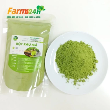 Bột Rau Má Sấy Lạnh 250g 100% Siêu Mịn – Detox, Thanh Nhiệt, Da Đẹp | Farm24h 3