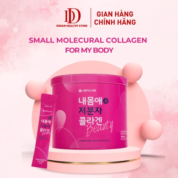 Hình ảnh sản phẩm Bột uống Collagen thủy phân, phân tử thấp Body Small Molecular Lacto On tăng cường Collagen công nghệ nano