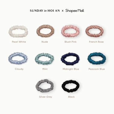 Buộc Tóc SUNDAY Lụa Mulberry Chống Xơ Rối - Giá Cực Sỉ 114810đ 3 Buộc Tóc SUNDAY Lụa Mulberry Chống Xơ Rối - Giá Cực Sỉ 114810đ 3