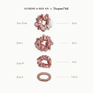 Buộc Tóc SUNDAY Lụa Mulberry Chống Xơ Rối - Giá Cực Sỉ 114810đ 4 Buộc Tóc SUNDAY Lụa Mulberry Chống Xơ Rối - Giá Cực Sỉ 114810đ 4