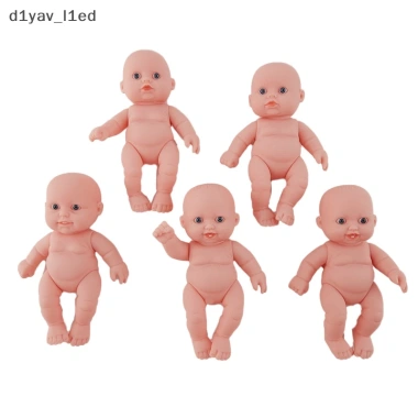 Búp bê Vinyl sơ sinh 12cm đáng yêu, mô hình đồ chơi trẻ em giá rẻ chỉ 27200đ 5