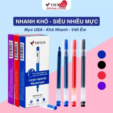 Bút Gel VIỆT LỢI VL039 - Đầu 0.5mm mượt, cho học sinh & văn phòng, giá 40.000đ 3