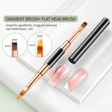 Bút vẽ móng LUSLUKING gel UV hai đầu đa năng - bám chắc, màu rực rỡ, giá 40.788₫ 3