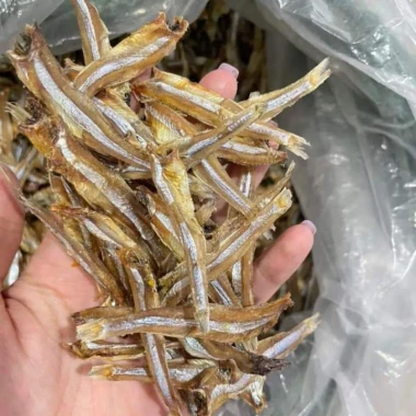 Cá cơm khô dỏng (cá trỏng) 500g-1kg Nghệ An, to, sáng, giảm giá 75.000