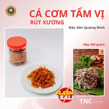 Cá Cơm Tẩm Vị Rút Xương Quảng Bình Giòn Ngon Đậm Đà - Đặc Sản Ăn Liền 150g Giá Tốt 2 Cá Cơm Tẩm Vị Rút Xương Quảng Bình Giòn Ngon Đậm Đà - Đặc Sản Ăn Liền 150g Giá Tốt 2