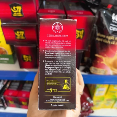 Cà Phê Hoà Tan 3 in 1 G7 Hộp 336g/288g - Đậm đà tiện lợi, giảm còn 85.000
