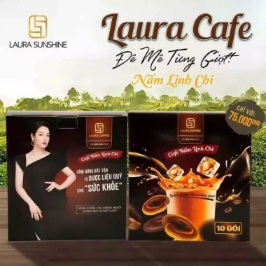 Cà phê nấm linh chi Nhật Kim Anh Laura Coffee sữa hòa tan 10 gói - Giá ưu đãi 73.000₫ Cà phê nấm linh chi Nhật Kim Anh Laura Coffee sữa hòa tan 10 gói - Giá ưu đãi 73.000₫