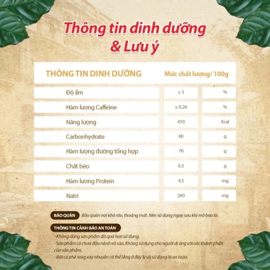 Cà Phê Sữa Rang Xay 3in1 Love'in Sài Gòn Giá Rẻ - COMBO 2 Túi 36 Gói Chỉ 103999đ 6