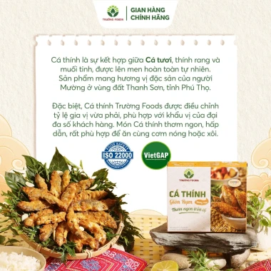 Cá Thính Giòn Rụm Trường Foods 200g - Giảm Giá 185.000đ/Combo 3 Hộp Tại TP.HCM 4