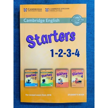 Cambridge Starters Movers Flyers gộp 1-2-3-4 khổ B5 giá chỉ 79.000đ (giá gốc 99.540đ) 2