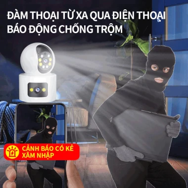 Camera IP Wifi V360Pro Quan Sát 360 Độ - 2 Màn Hình Xem Riêng - Giá Chỉ 198k! Bảo Hành 12 Tháng 5