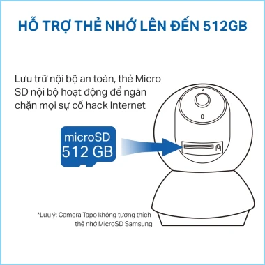 Camera Wifi Xoay 360 TP-Link Tapo C200 C211 C212 C220 TC70 - Đàm Thoại 2 Chiều, Giám Sát Nhà Giá Rẻ 349k 7