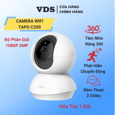 Camera Wifi Xoay 360 TP-Link Tapo C200 C211 C212 C220 TC70 - Đàm Thoại 2 Chiều, Giám Sát Nhà Giá Rẻ 349k 11