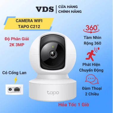 Camera Wifi Xoay 360 TP-Link Tapo C200 C211 C212 C220 TC70 - Đàm Thoại 2 Chiều, Giám Sát Nhà Giá Rẻ 349k 13