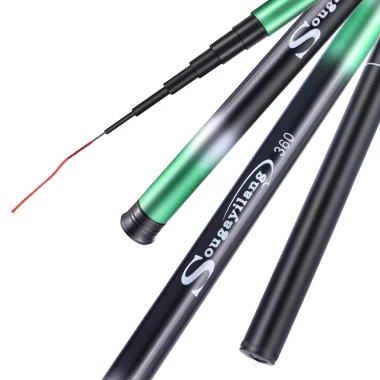 Cần Câu Cá Sougayilang Carbon 3.6m Gấp Siêu Cứng - Thể Thao Ngoài Trời Giá Rẻ 80831 VND 3