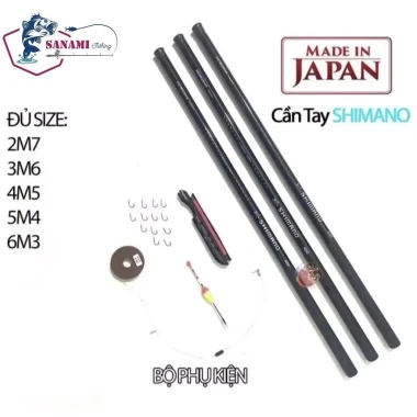 Cần Câu Đài SHIMANO Giá Rẻ Sanami Fishing CT68 - Cần Câu Tay Rút Sợi Cacbon Giảm Giá 11 Cần Câu Đài SHIMANO Giá Rẻ Sanami Fishing CT68 - Cần Câu Tay Rút Sợi Cacbon Giảm Giá 11