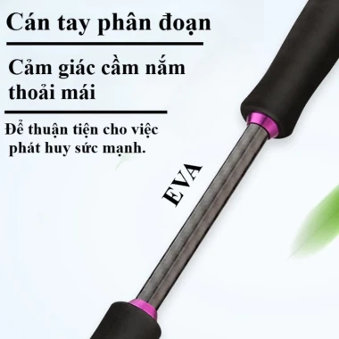 Cần Câu Lure Carbon Siêu Nhạy 1m65/1m8 - Câu Biển & Nước Ngọt Giá Rẻ 98000đ 7 Cần Câu Lure Carbon Siêu Nhạy 1m65/1m8 - Câu Biển & Nước Ngọt Giá Rẻ 98000đ 7