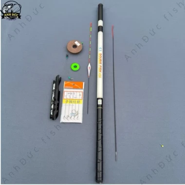 Cần Câu Tay Double Fish 3H - Câu Cá Hiệu Suất Cao, Độ Dẻo Lớn, Giá Chỉ 40k! 8