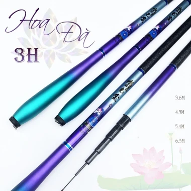 Cần Câu Tay Hoa Đà 3H Gấp Gọn 70cm Chất Lượng Cao Giá Chỉ 90.000đ 2