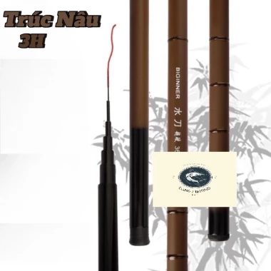 Cần Câu Tay Trúc Nâu 3H - Câu Đài - Gảy Rô dài 2m7 đến 6m3 Giá Rẻ 27000đ 10 Cần Câu Tay Trúc Nâu 3H - Câu Đài - Gảy Rô dài 2m7 đến 6m3 Giá Rẻ 27000đ 10