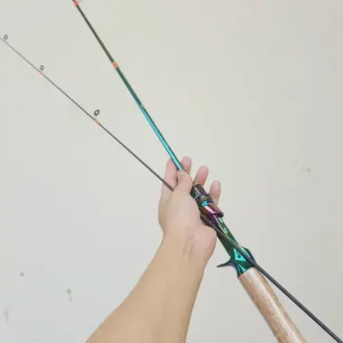 Cần Câu Ul Titan Cán Gỗ Ngọn Đặc Mềm Dẻo - Câu Cá Khỏe Cảm Giác Tốt Giá Chỉ 179k 5